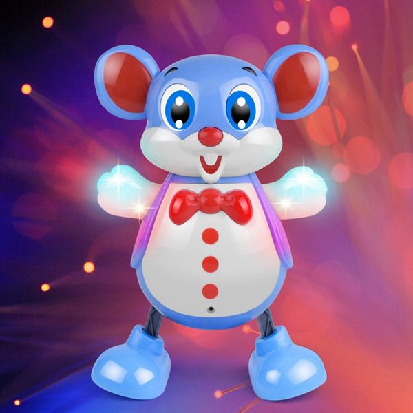 electric smart dancing cartoon mouse toy with music and light accompany the child's happy growth
electric smart dancing cartoon mouse toy with music and light accompany the child's happy growth