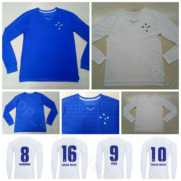 Long Sleeve Cruzeiro Soccer Jersey 2019 2020 Men 26 DEDE 10 THIAGO NEVES 19 ROBINHO SASSA Football Shirt Kits Uniform Custom Name Number
Long Sleeve Cruzeiro Soccer Jersey 2019 2020 Men 26 DEDE 10 THIAGO NEVES 19 ROBINHO SASSA Football Shirt Kits Uniform Custom Name Number