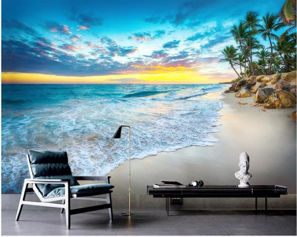 hd beach seascape landscape background wall 3d murals wallpaper for living room 
hd beach seascape landscape background wall 3d murals wallpaper for living room