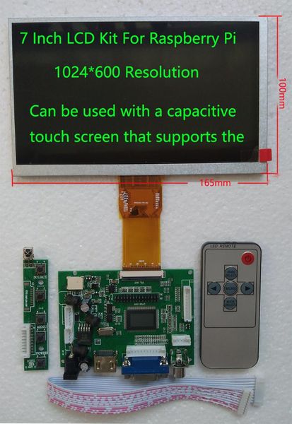 7inch hdmi display kit for raspberry pie, industrial computer, industrial robot, car computer 1024*600 hdmi support android l
7inch hdmi display kit for raspberry pie, industrial computer, industrial robot, car computer 1024*600 hdmi support android l