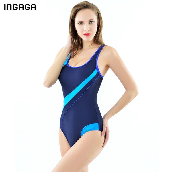 ingaga 2019 sport swimming suits for women one piece swimsuit competitive training swimwear splice race back bathing suits, White;black
ingaga 2019 sport swimming suits for women one piece swimsuit competitive training swimwear splice race back bathing suits, White;black