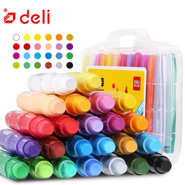 deli 12/24/36 color wax crayon soft oil pastel painting chalk pastels candy color art drawing set crayon student stationery
deli 12/24/36 color wax crayon soft oil pastel painting chalk pastels candy color art drawing set crayon student stationery