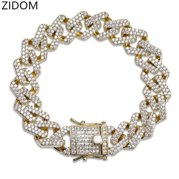 2019 new arrived men hip hop iced out bling bracelet pave setting zircon miami cuban chain bracelets hiphop jewelry, Black
2019 new arrived men hip hop iced out bling bracelet pave setting zircon miami cuban chain bracelets hiphop jewelry, Black