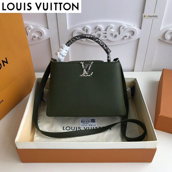 chenfei6 l463 army green capucines snakeskin handle small handbag women handbags iconic bags handles shoulder bags totes cross body bag
chenfei6 l463 army green capucines snakeskin handle small handbag women handbags iconic bags handles shoulder bags totes cross body bag