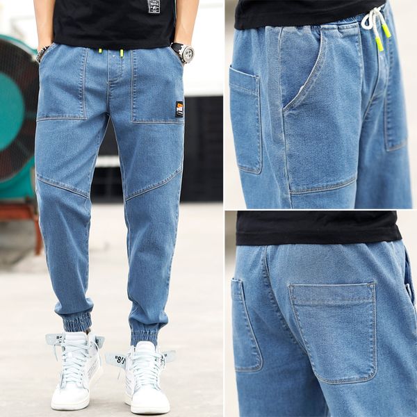 haren jeans мужские брюки качественные хлопковые брюки-карго мужские джинсы молодежные эластичные лоскутные эластичные брюки корейский бренд, Blue
haren jeans мужские брюки качественные хлопковые брюки-карго мужские джинсы молодежные эластичные лоскутные эластичные брюки корейский бренд, Blue