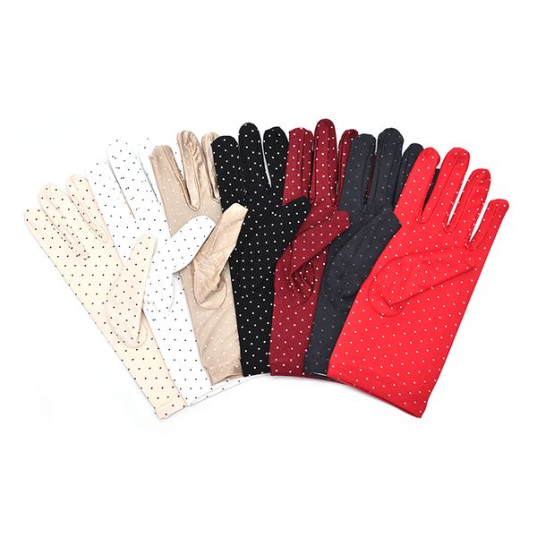 1pair fashion dot pattern sun protection wrist gloves elastic vintage mittens lady gloves fabric mittens for drive shopping, Blue;gray
1pair fashion dot pattern sun protection wrist gloves elastic vintage mittens lady gloves fabric mittens for drive shopping, Blue;gray