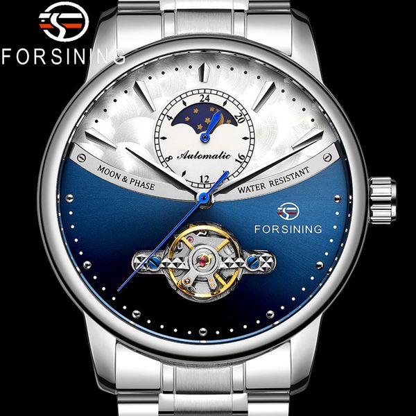 forsining classic automatic mechanical men wristwatch sport male clock steel man watch 8179, Slivery;brown
forsining classic automatic mechanical men wristwatch sport male clock steel man watch 8179, Slivery;brown