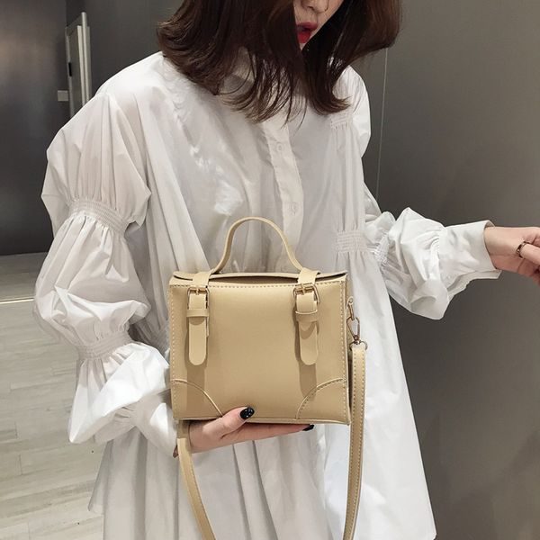 fashion hasp ladies bags pu leather solid personality one shoulder handbags versatile square soft women's messenger bags #zb
fashion hasp ladies bags pu leather solid personality one shoulder handbags versatile square soft women's messenger bags #zb