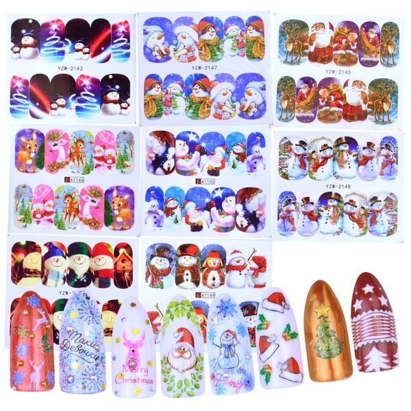 1 sheet santas snowmen trees snowflakes xmas christmas 3d nail art stickers fashion women diy nail art sticker 2019 new, Black
1 sheet santas snowmen trees snowflakes xmas christmas 3d nail art stickers fashion women diy nail art sticker 2019 new, Black