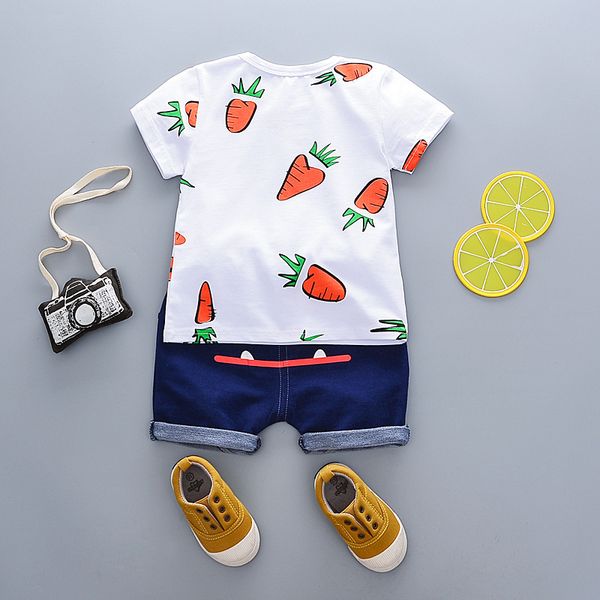 младенец лета мягкий хлопок наборы дети t-shirt short наборы мальчик одежда детские дети мальчики нижнее костюмы детская одежда, White
младенец лета мягкий хлопок наборы дети t-shirt short наборы мальчик одежда детские дети мальчики нижнее костюмы детская одежда, White