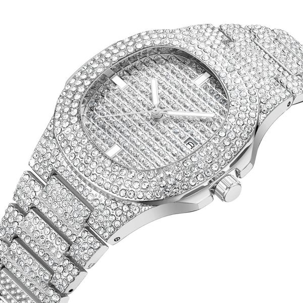 new luxury diamond women's watches silver unique design ladies bracelet watch stainless steel quartz wristwatch waterproof clock, Slivery;brown
new luxury diamond women's watches silver unique design ladies bracelet watch stainless steel quartz wristwatch waterproof clock, Slivery;brown