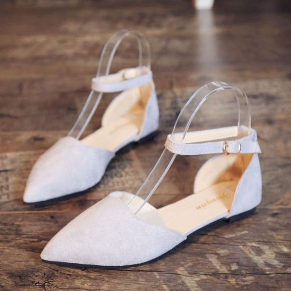sanpointed toe 2019 sandals women solid color buckle strap flat shoes ladies flock sandals party shoes black red white footwear
sanpointed toe 2019 sandals women solid color buckle strap flat shoes ladies flock sandals party shoes black red white footwear