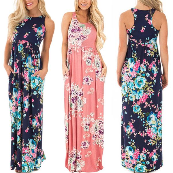 Summer Long Dress Floral Print Boho Beach Dress Tunic Maxi Dress Women Evening Party Sundress Vestidos De Festa Xxxl
Summer Long Dress Floral Print Boho Beach Dress Tunic Maxi Dress Women Evening Party Sundress Vestidos De Festa Xxxl