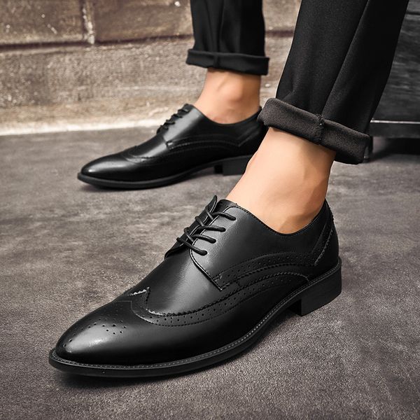 mens formal business dress shoes men tassel british style carved genuine leather casual shoes business oxfords wedding k3, Black
mens formal business dress shoes men tassel british style carved genuine leather casual shoes business oxfords wedding k3, Black