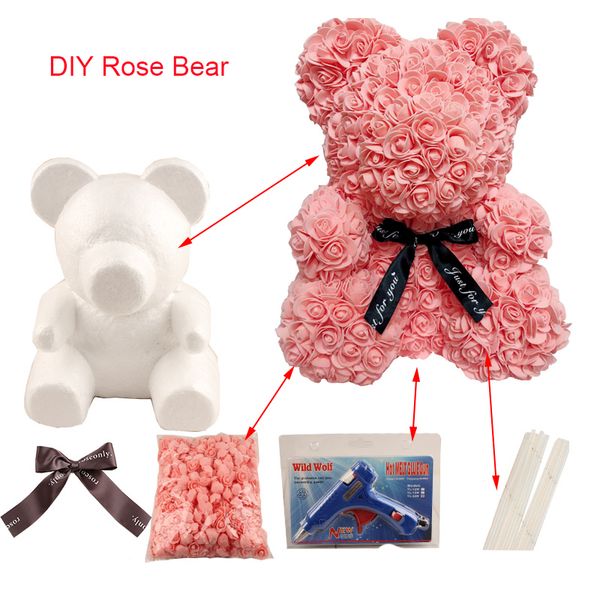 20cm/35cm foam rose bear mold rose dog model pe artificial flower heads diy bear accessories bag
20cm/35cm foam rose bear mold rose dog model pe artificial flower heads diy bear accessories bag