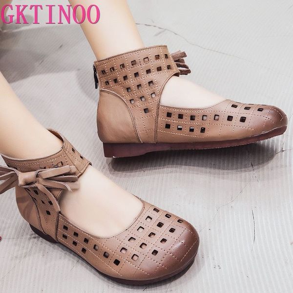 gktinoo summer sandals women boots 2020 handmade women genuine leather flat heel hollow soft bottom casual boots, Black
gktinoo summer sandals women boots 2020 handmade women genuine leather flat heel hollow soft bottom casual boots, Black