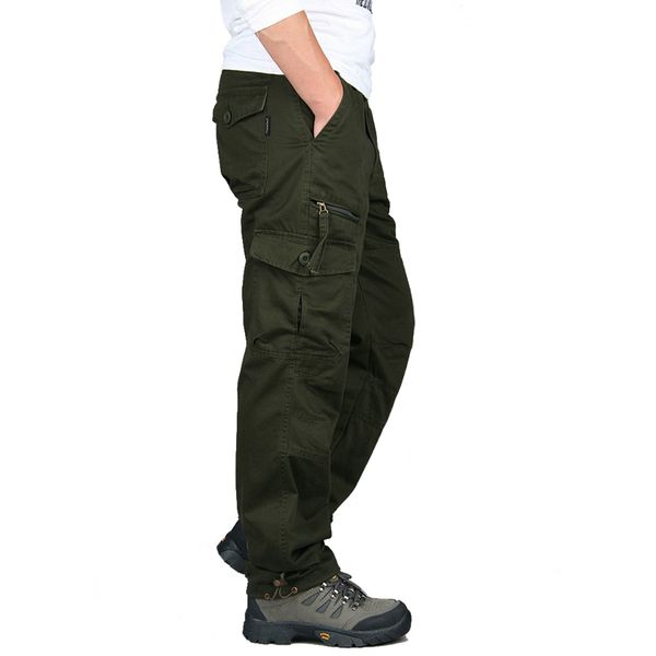 new 2019 men cargo pants multi pockets tactical pants men outwear streetwear army straight slacks casual long trousers, Black
new 2019 men cargo pants multi pockets tactical pants men outwear streetwear army straight slacks casual long trousers, Black