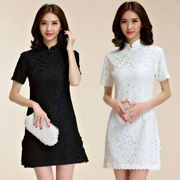 3xl plus size new chinese vintage lady crochet lace cheongsam qipao mini short evening party women large dress vestidos, Red
3xl plus size new chinese vintage lady crochet lace cheongsam qipao mini short evening party women large dress vestidos, Red
