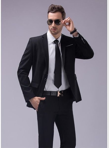 new notch lapel groomsmen one button groom tuxedos 2 piece men suits wedding/prom man blazer ( jacket+pants+tie) 134, Black;gray
new notch lapel groomsmen one button groom tuxedos 2 piece men suits wedding/prom man blazer ( jacket+pants+tie) 134, Black;gray