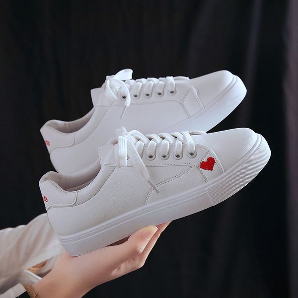 white shoes women's 2019 spring new style korean-style casual shoes students versatile flat women's, Black
white shoes women's 2019 spring new style korean-style casual shoes students versatile flat women's, Black