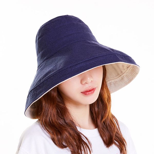 spring women hat big brim cap flat bucket hat ladies sun female summer hip hop panama cap bob chapeau fisherman fishing, Blue;gray
spring women hat big brim cap flat bucket hat ladies sun female summer hip hop panama cap bob chapeau fisherman fishing, Blue;gray