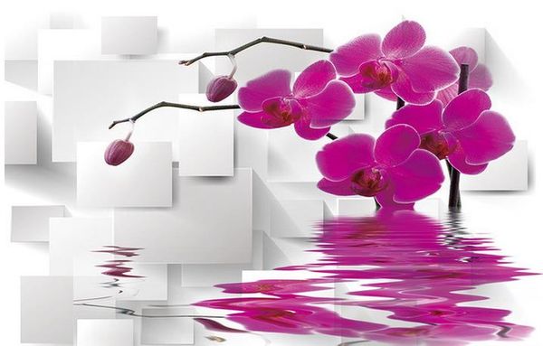 phalaenopsis 3d tv background wall decoration painting modern wallpaper for living room
phalaenopsis 3d tv background wall decoration painting modern wallpaper for living room