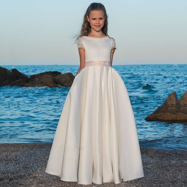 beach flower girl dresses for weddings a-line cap sleeves appliques lace pearls long first communion dresses little girl, Red;yellow
beach flower girl dresses for weddings a-line cap sleeves appliques lace pearls long first communion dresses little girl, Red;yellow