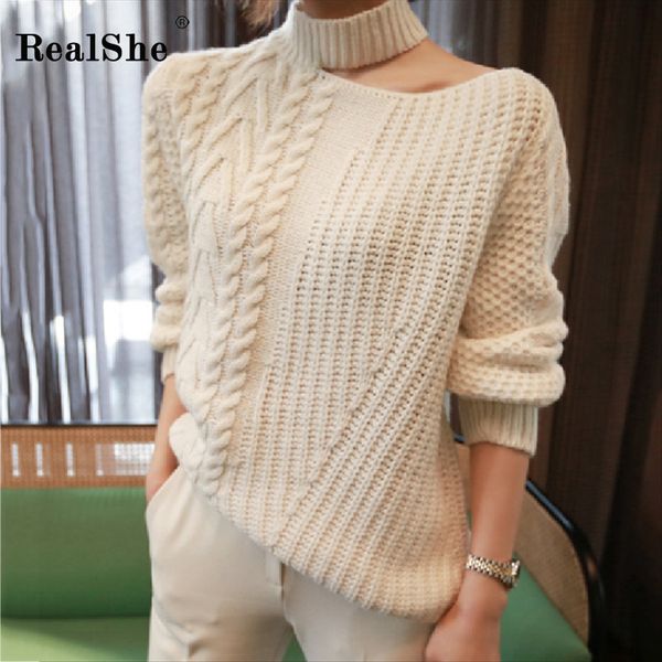 realshe o-neck sweater ladies long sleeve solid sweater women 2020 spring autumn casual elegant knitted female, White;black
realshe o-neck sweater ladies long sleeve solid sweater women 2020 spring autumn casual elegant knitted female, White;black
