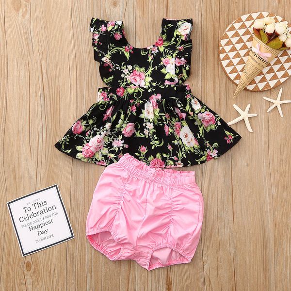 toddler baby girls sleeveless floral print backless +ruffles shorts outfits children child 2019 drop shipping, White
toddler baby girls sleeveless floral print backless +ruffles shorts outfits children child 2019 drop shipping, White