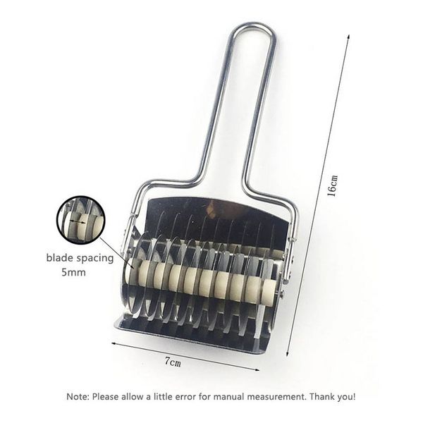 stainless steel manual slitter non-slip handle safety cutting machine kitchen small cutter vanilla chives noodle cutting tool
stainless steel manual slitter non-slip handle safety cutting machine kitchen small cutter vanilla chives noodle cutting tool