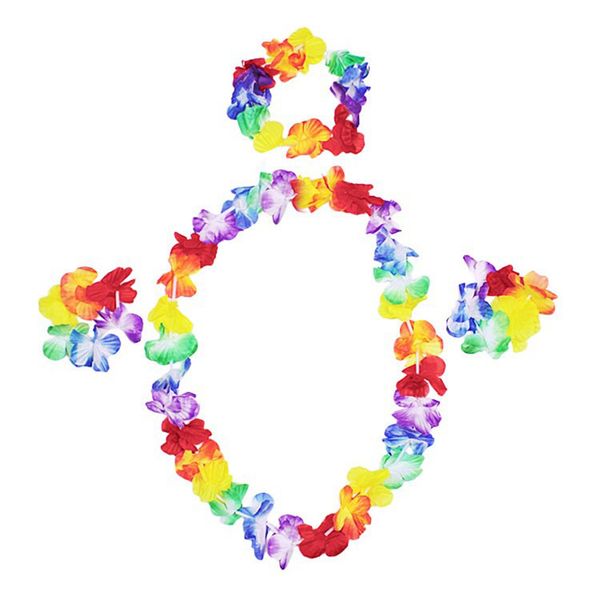 4pcs/set fashion festival wedding party decorations supplies hawaiian luau petal leis party beach tropical flower necklace
4pcs/set fashion festival wedding party decorations supplies hawaiian luau petal leis party beach tropical flower necklace