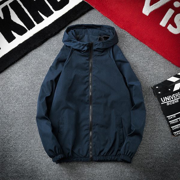 men's solid color zip coat autumn winter casual loose hooded long sleeve casual cardigan waterproof male coat, Black;brown
men's solid color zip coat autumn winter casual loose hooded long sleeve casual cardigan waterproof male coat, Black;brown