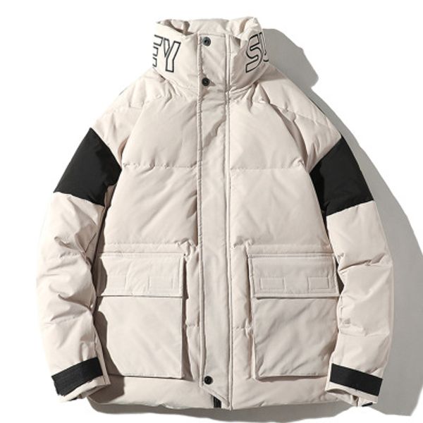 New Down Jacket Male Couple Hip Hop Tide Brand Short Down Jacket Men Thick Warm Street Fashion Trend Parkas College Style Hot Selling
New Down Jacket Male Couple Hip Hop Tide Brand Short Down Jacket Men Thick Warm Street Fashion Trend Parkas College Style Hot Selling