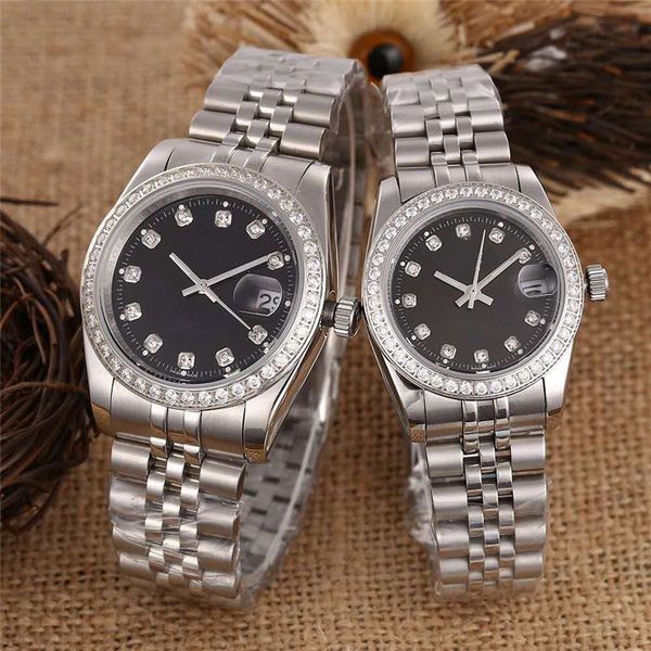 lovers diamond watch women mens watches 100916 mechanical automatic movement fashion wristwatches romantic couple watch montre de luxe, Slivery;brown
lovers diamond watch women mens watches 100916 mechanical automatic movement fashion wristwatches romantic couple watch montre de luxe, Slivery;brown