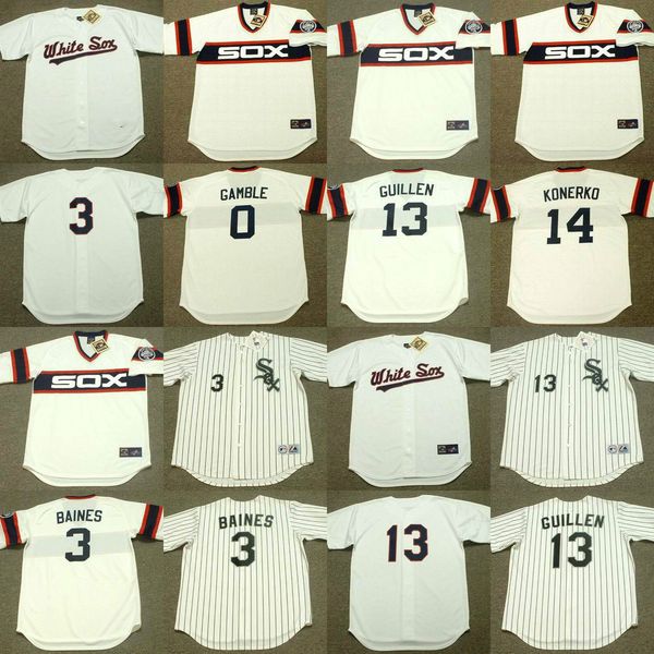 chicago 3 harold baines 23 robin ventura 13 ozzie guillen 23 robin ventura 72 carlton fisk harold baines baseball jersey stitched, Black
chicago 3 harold baines 23 robin ventura 13 ozzie guillen 23 robin ventura 72 carlton fisk harold baines baseball jersey stitched, Black