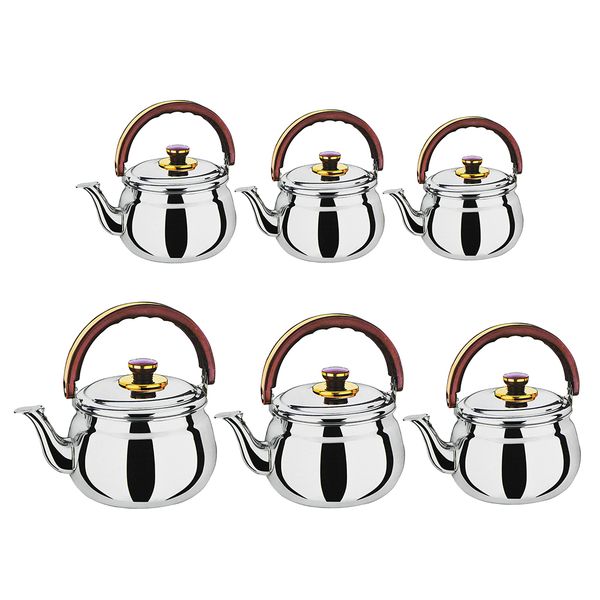outdoor camping stainless steel whistling kettle kitchen tea pot milk water kettles silver 0.6l-4.7l
outdoor camping stainless steel whistling kettle kitchen tea pot milk water kettles silver 0.6l-4.7l
