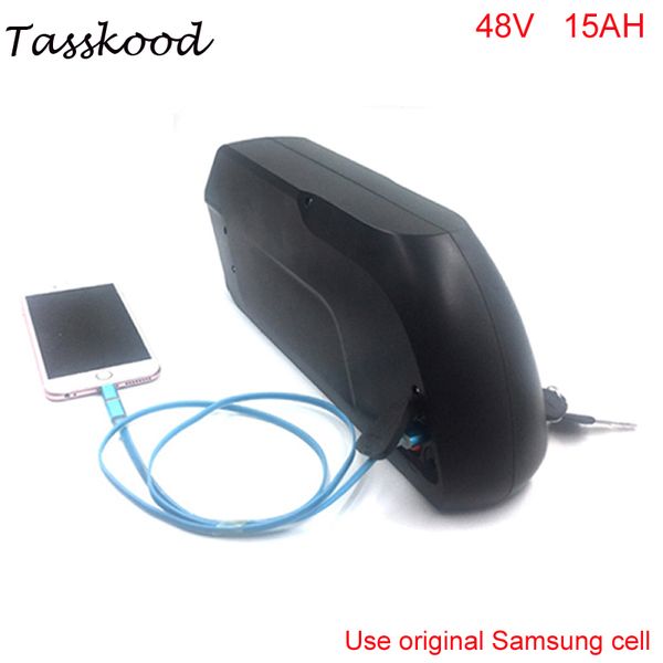48 v 1000 w bafang bbs03 bateria de Ãon de lÃtio 48 v 15ah tigershark ebike bateria com porta usb + carregador para samsung celular
48 v 1000 w bafang bbs03 bateria de Ãon de lÃtio 48 v 15ah tigershark ebike bateria com porta usb + carregador para samsung celular