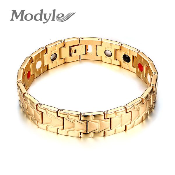 modyle new style stainless steel cool magnetic bracelets&bangles healthy care hand bracelets for men jewelry ing, Golden;silver
modyle new style stainless steel cool magnetic bracelets&bangles healthy care hand bracelets for men jewelry ing, Golden;silver