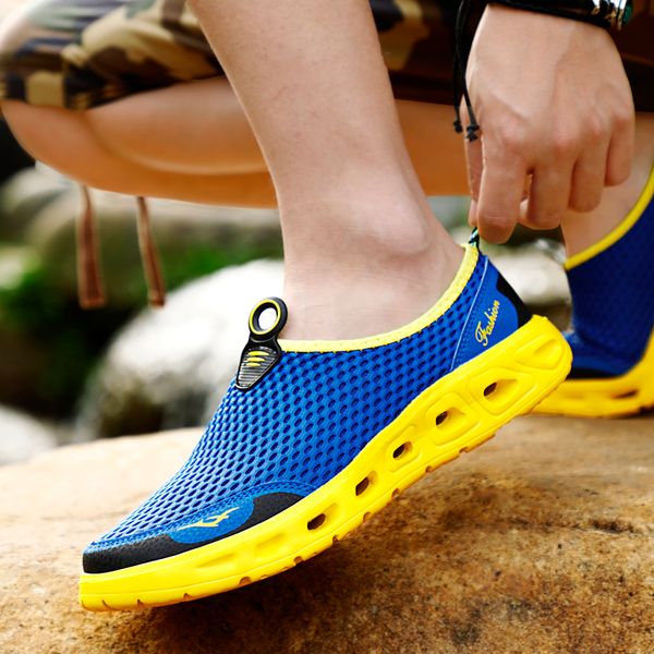 2019 summer outdoor sport shoes for men women hollow mesh bottom color matching wading male light trainers running shoes
2019 summer outdoor sport shoes for men women hollow mesh bottom color matching wading male light trainers running shoes