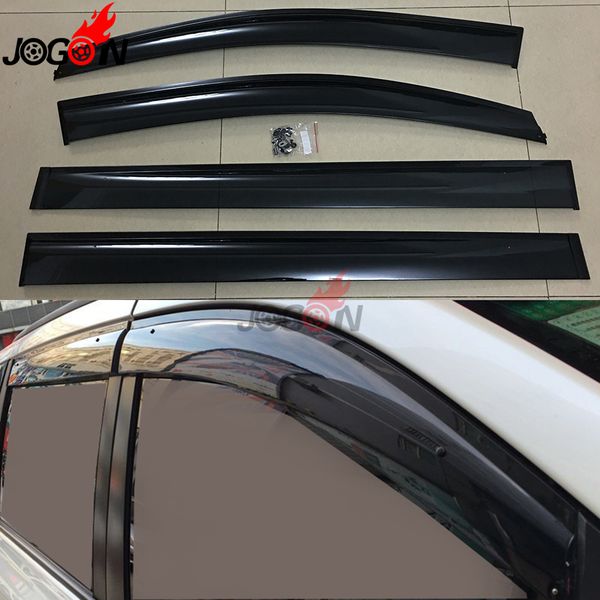 window sun rain visors super vent shade deflector guard shield 4pcs for toyota sienna xl30 2011 - 2017
window sun rain visors super vent shade deflector guard shield 4pcs for toyota sienna xl30 2011 - 2017