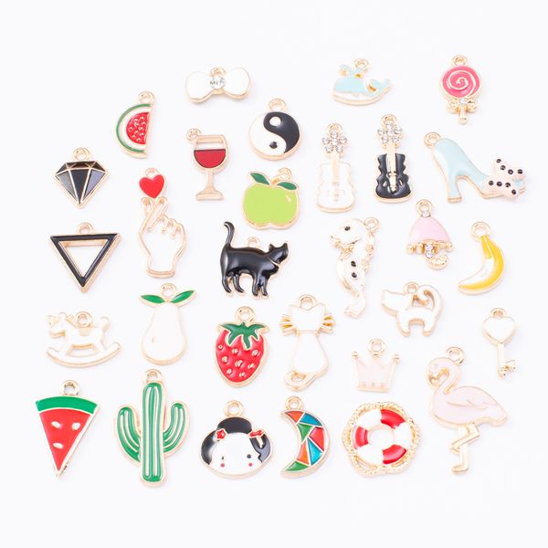 20pcs random style gold mixed enamel styles zinc alloy charms pendants diy jewelry for necklace bracelet making accessaries 2240, Bronze;silver
20pcs random style gold mixed enamel styles zinc alloy charms pendants diy jewelry for necklace bracelet making accessaries 2240, Bronze;silver