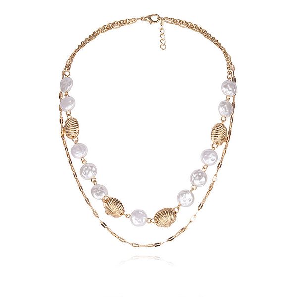 new recommend fashion bohemian style shell necklace pendant collar for women 2019 chain necklaces women statement summer beach jewelry, Silver
new recommend fashion bohemian style shell necklace pendant collar for women 2019 chain necklaces women statement summer beach jewelry, Silver