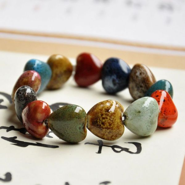 diy ethnic ceramic bracelet handmade forest series original colorful glazed porcelain bead bracelets women men energy, Black
diy ethnic ceramic bracelet handmade forest series original colorful glazed porcelain bead bracelets women men energy, Black