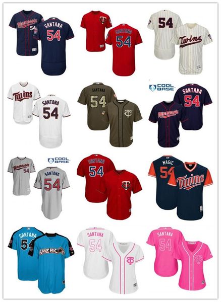 custom minnesota minnesotatwins 54 ervin santana baseball jersey twins baseball wear men women youth jerseys, Blue;black
custom minnesota minnesotatwins 54 ervin santana baseball jersey twins baseball wear men women youth jerseys, Blue;black