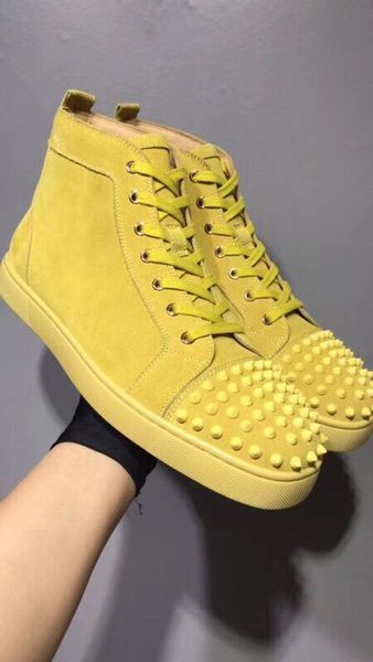 elegant red bottom sneakers shoes for men,women high casual shoes,fashion pik pik rivets men's flat walking shoes with box 35-46, Black
elegant red bottom sneakers shoes for men,women high casual shoes,fashion pik pik rivets men's flat walking shoes with box 35-46, Black
