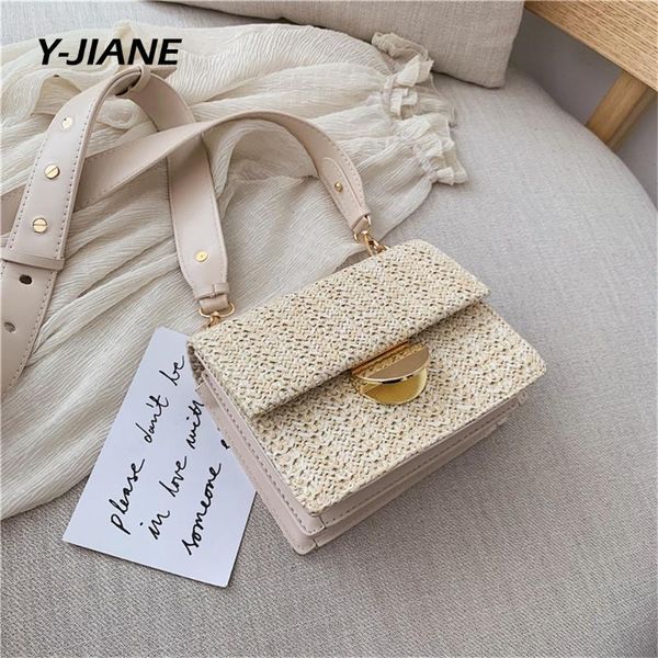woman straw knitted bag square 2020 casual beach bag shoulder solid fashion flad crossbody retro sac a dos#g3
woman straw knitted bag square 2020 casual beach bag shoulder solid fashion flad crossbody retro sac a dos#g3