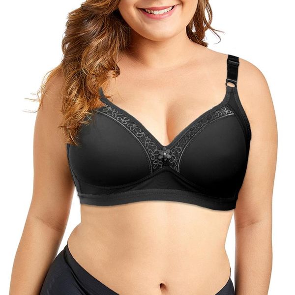 plus size middle-aged womens bra lingerie cozy light padded brassiere wireless underwear bralette 36-46 a b c cup, Red;black
plus size middle-aged womens bra lingerie cozy light padded brassiere wireless underwear bralette 36-46 a b c cup, Red;black