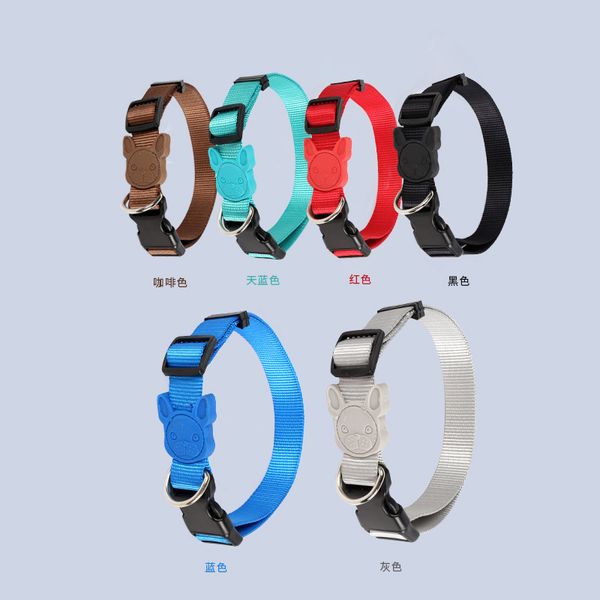spot wholesale new dog collar imitation nylon bite-proof protector pet collar hand holding rope factory direct customization
spot wholesale new dog collar imitation nylon bite-proof protector pet collar hand holding rope factory direct customization