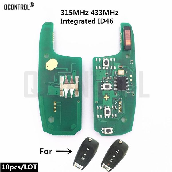 qcontrol car remote key circuit board for cruze aveo 315mhz / 433mhz auto control alarm door lock
qcontrol car remote key circuit board for cruze aveo 315mhz / 433mhz auto control alarm door lock