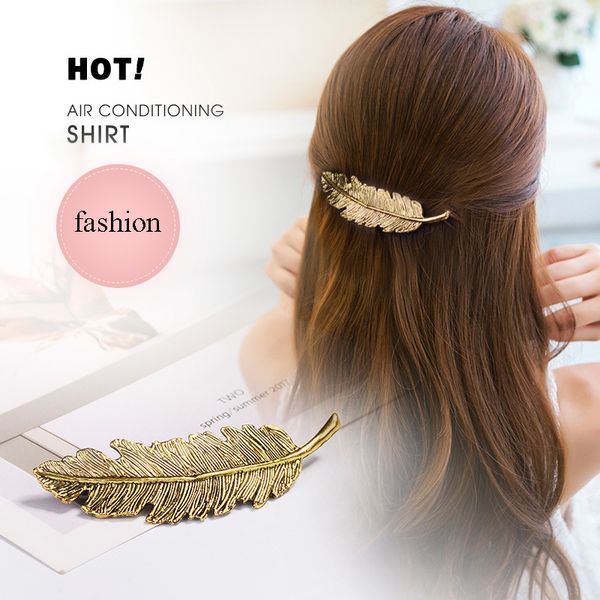 elifashion leaf shape hairpins vintage and shining colors hair clip barrettes hair accessories for women girls, Golden;silver
elifashion leaf shape hairpins vintage and shining colors hair clip barrettes hair accessories for women girls, Golden;silver